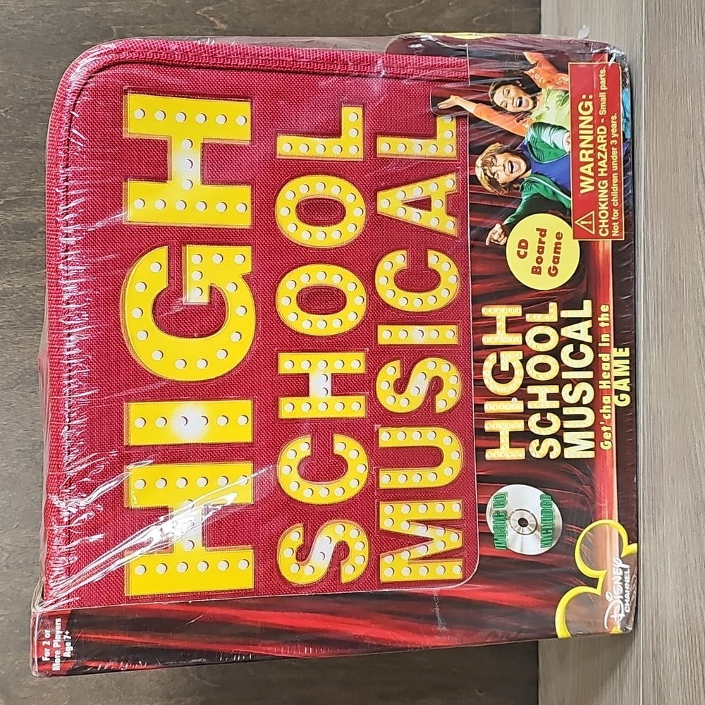 Sealed High School Musical Get'cha Head In The GAME CD Board Game 2000s
